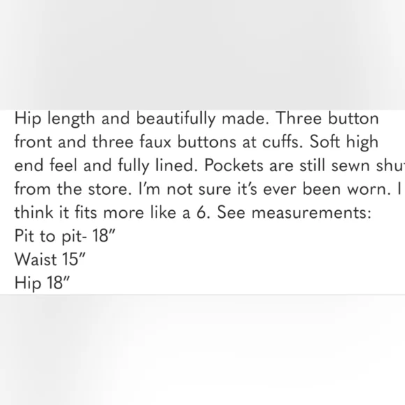 ❣️Arden B Black Blazer❣️Sz 8 EUC❣️✨️Vintage Y2K✨️ - Picture 7 of 7